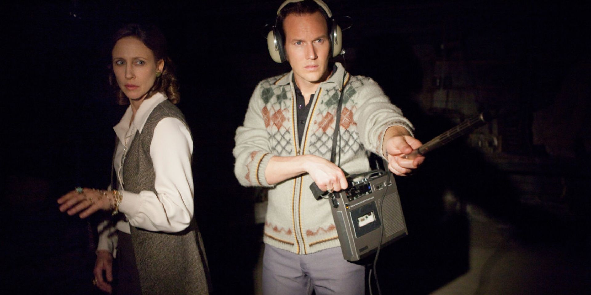 Ed and Lorraine Warren hunt spirits in the Conjuring franchise.