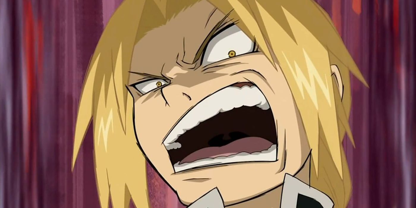 Edward Elric Angry