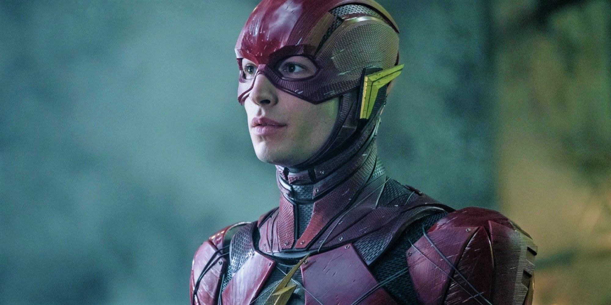 Ezra Miller as The Flash in Justice League