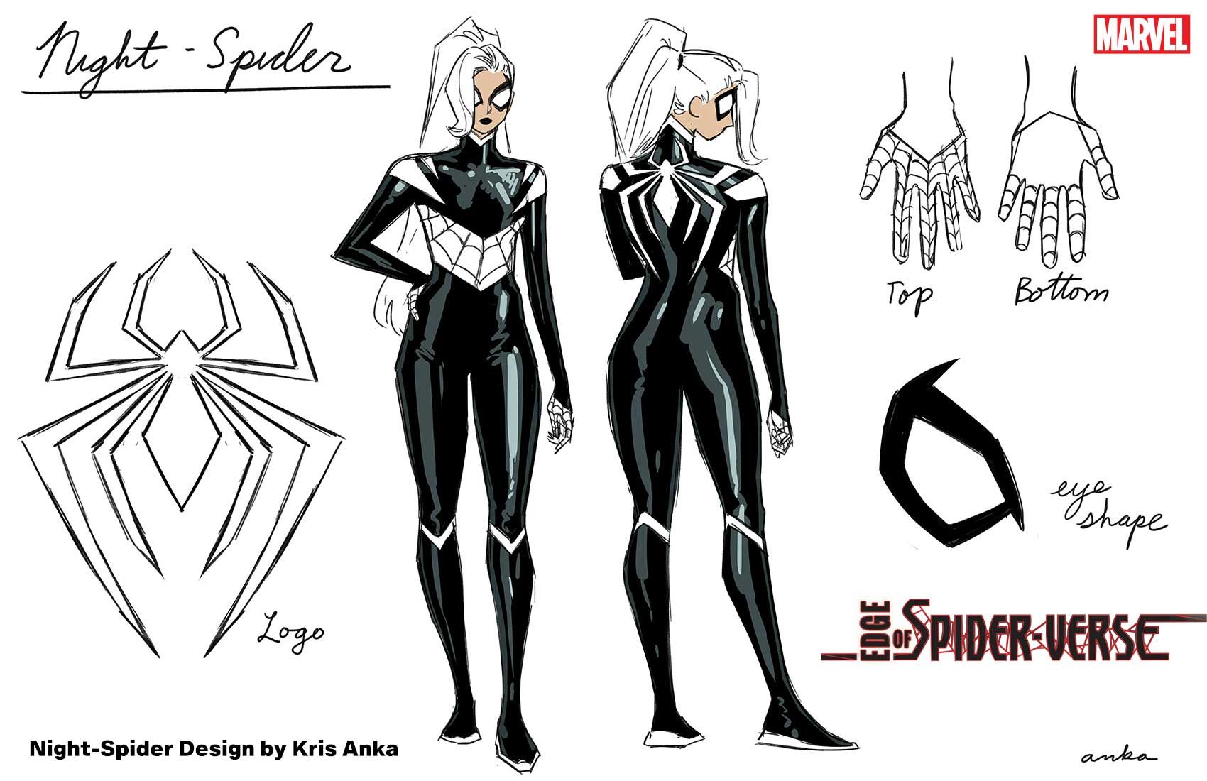 Marvels Newest Spider Verse Hero Is The Night Spider Aka Felicia Hardy