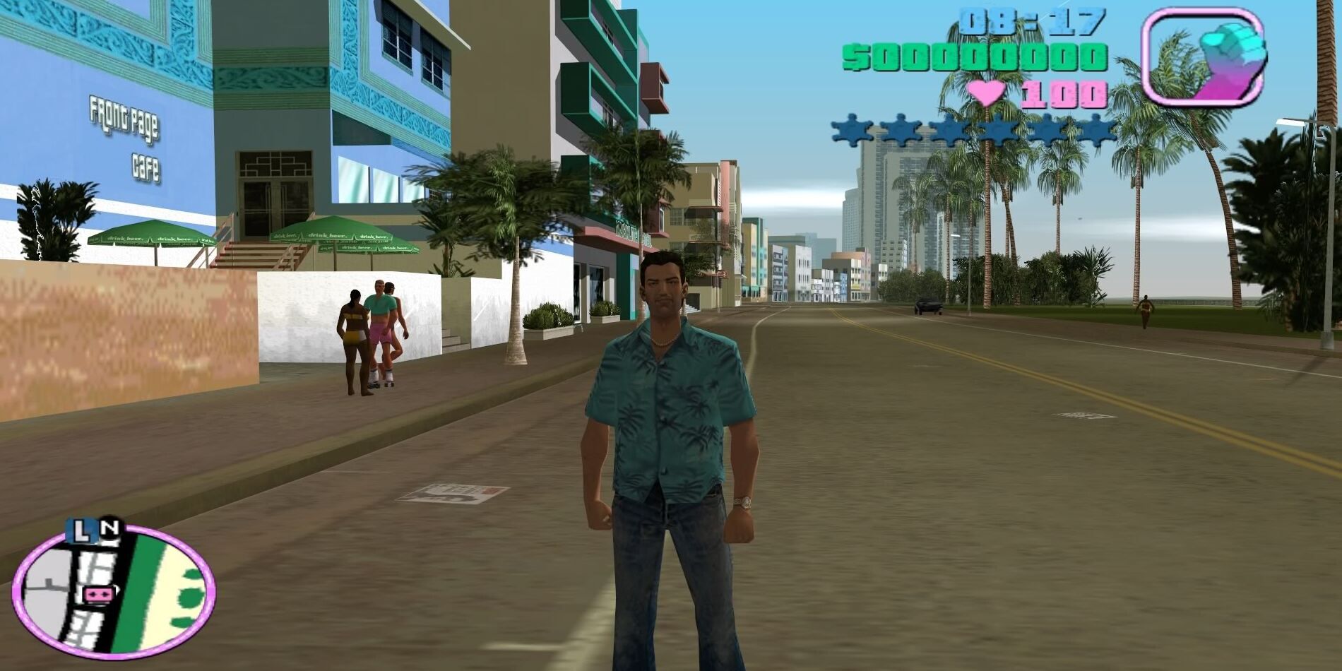 Бен Аффлек — Томми Версетти в концепт-трейлере GTA: Vice City