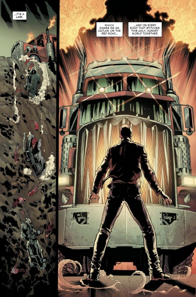 Ghost Rider's New Foe is a Stephen King-esque Vehicular Villain