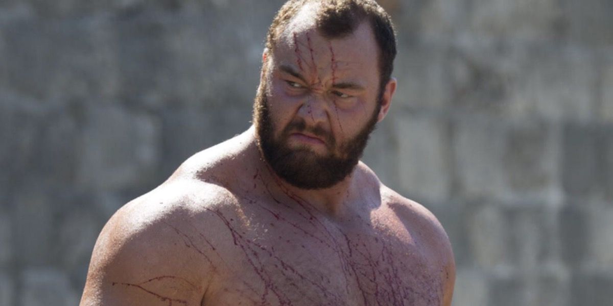 The Mountain in Game Of Thrones