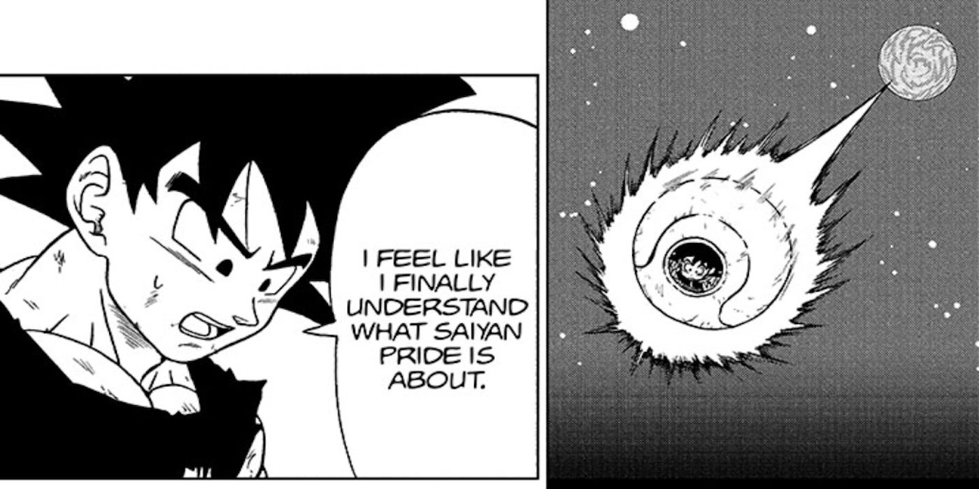 Goku finally understands Saiyan Pride in Dragon Ball Super's manga