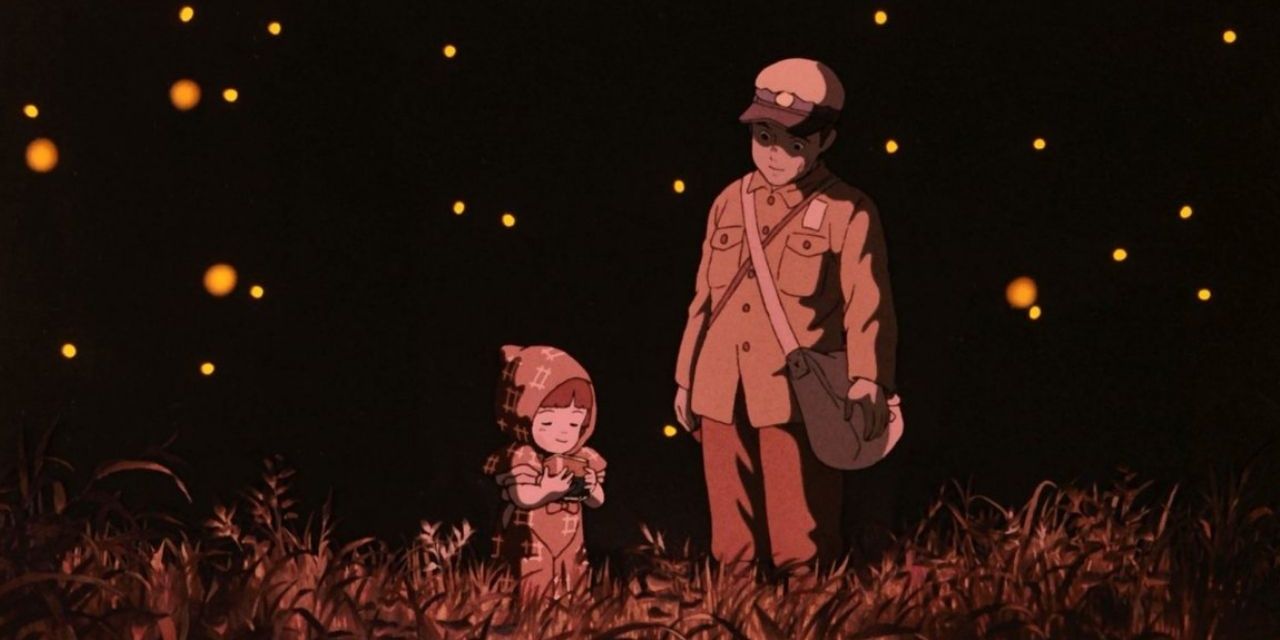 Anime Grave of the Fireflies Seita and Setsuko