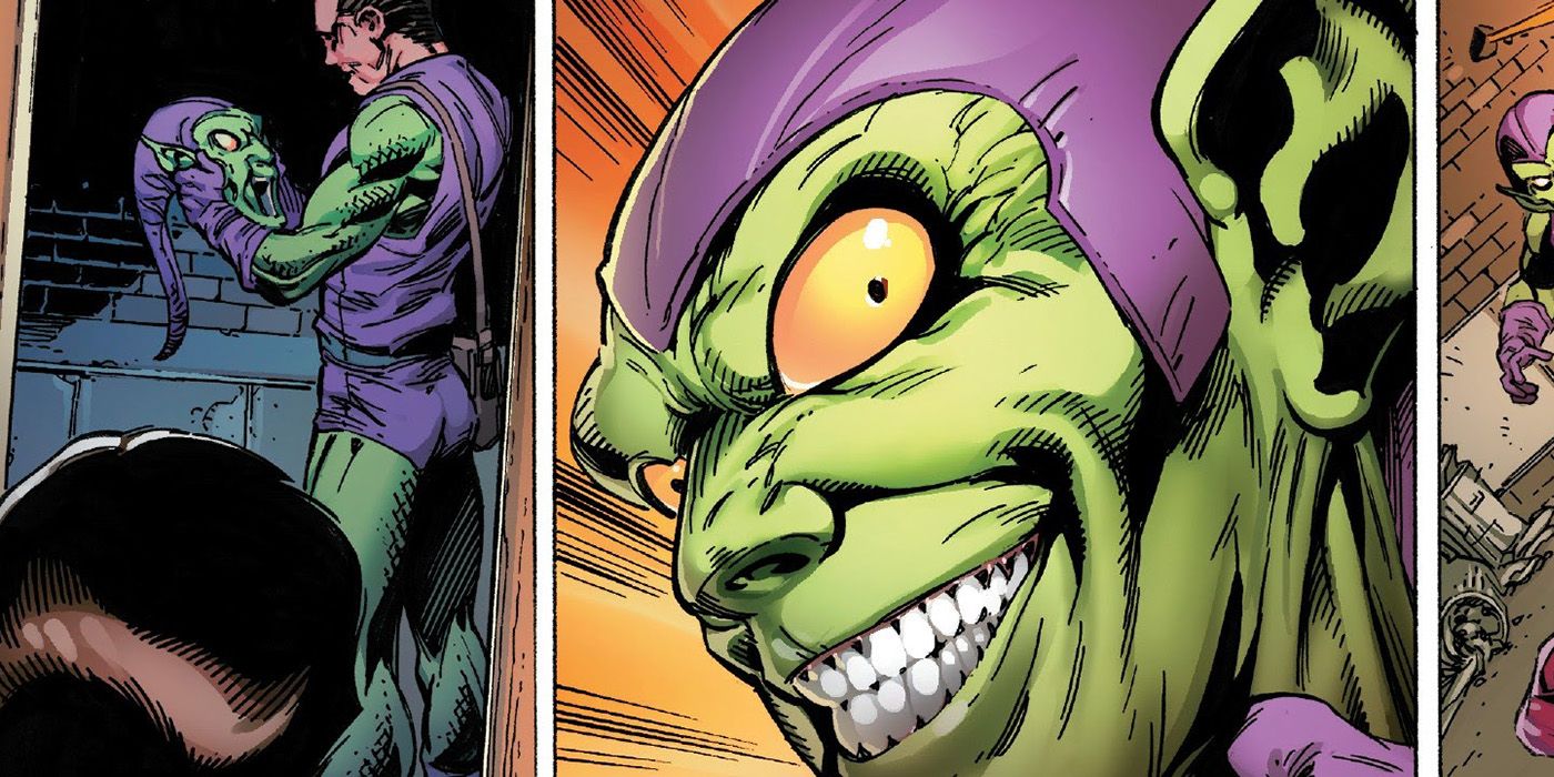 Norman reveals himself as the Green Goblin in Marvel Comics