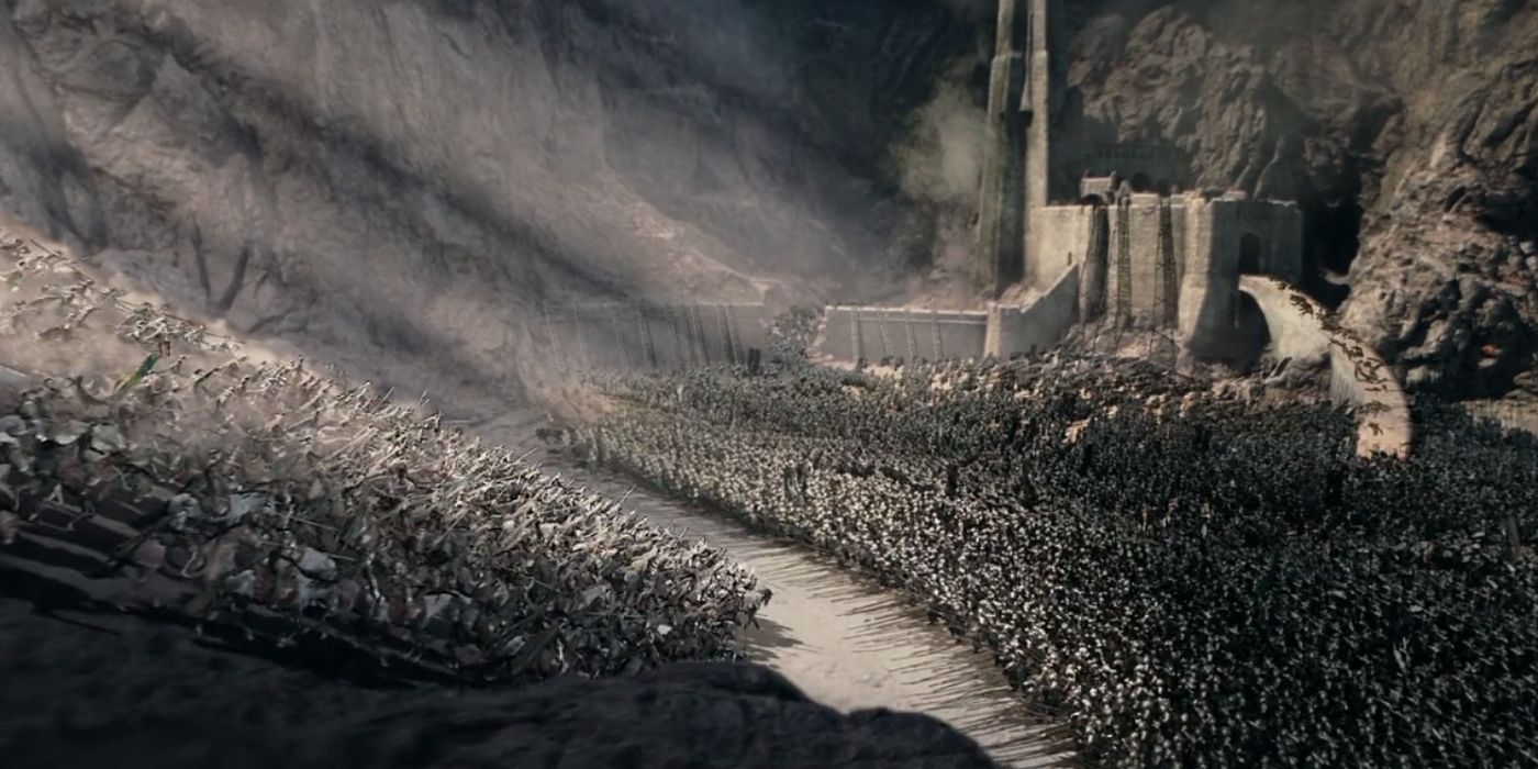 The Rohirrim saves Helm's Deep in The Lord of the Rings