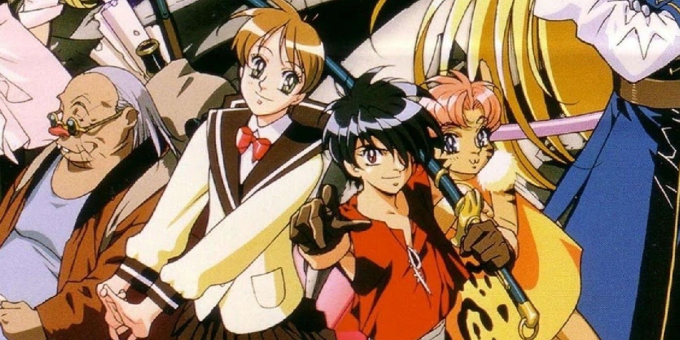 Hitomi And Prince Van Team Up In The Vision Of Escaflowne