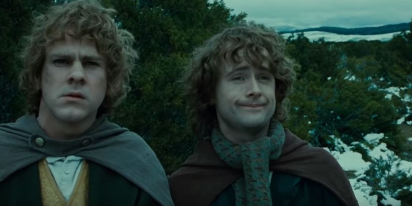 Merry and Pippin ask about breakfast in The Lord Of The Rings