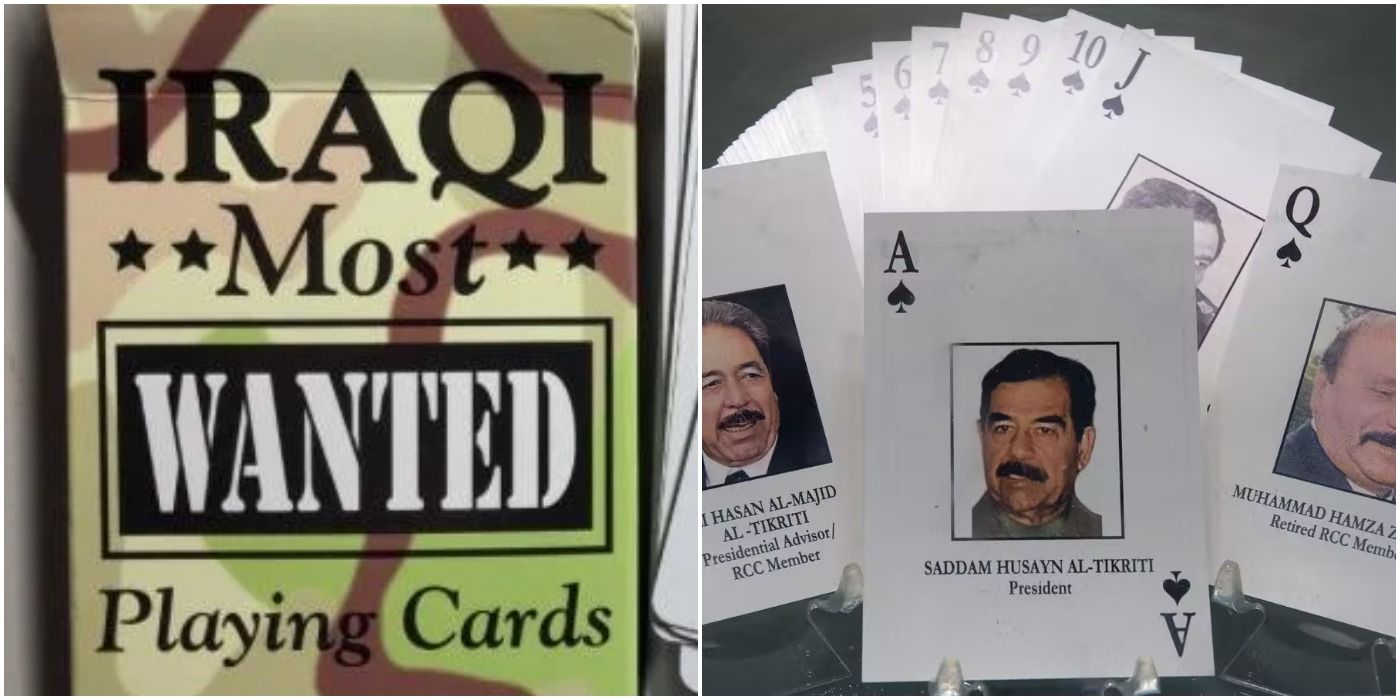 Iraqi Most Wanted Playing Cards