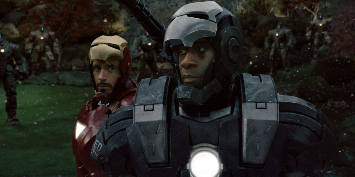 James Rhodes And Tony Stark In Iron Man 2