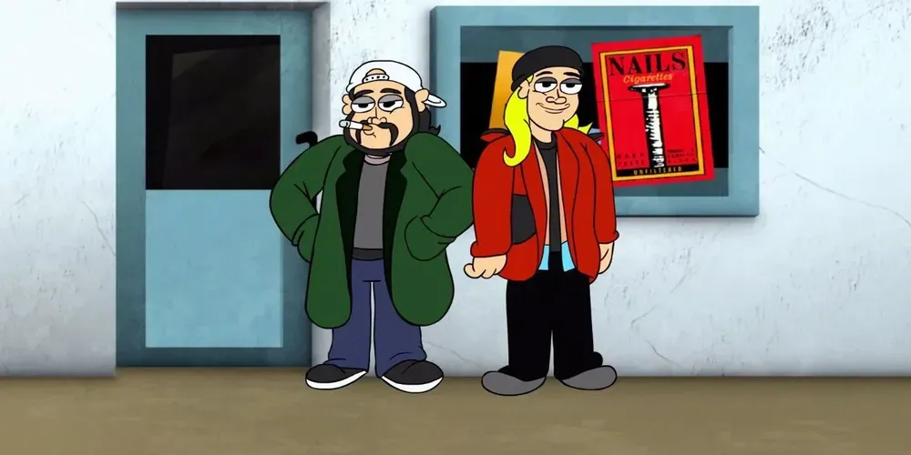 The Jay And Silent Bob Cartoon, a part of Kevin Smith's View Askew movies