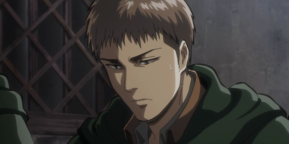 Jean concerned about his friends in Attack On Titan.