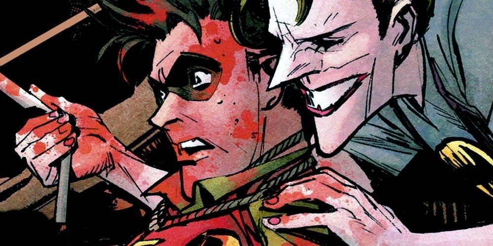 Joker Kills Jason Todd in Batman: White Knight Comic
