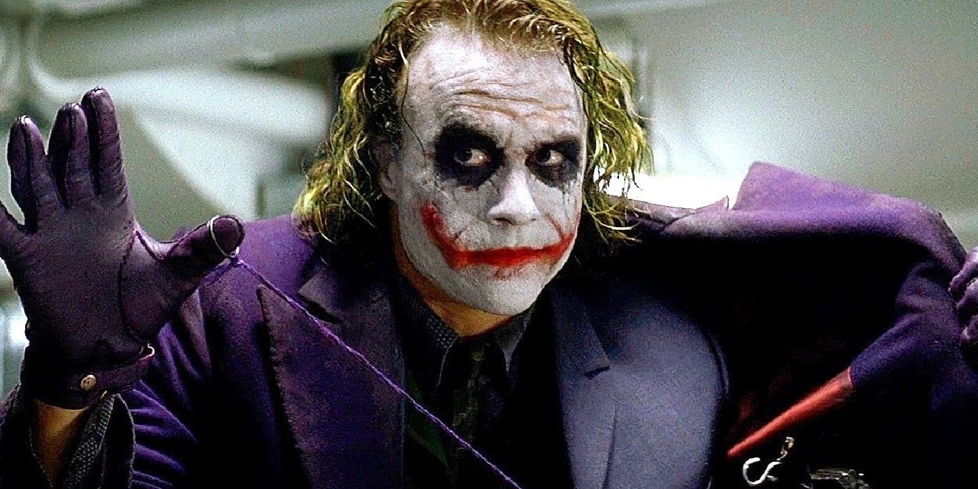 Joker shows his insurance in The Dark Knight