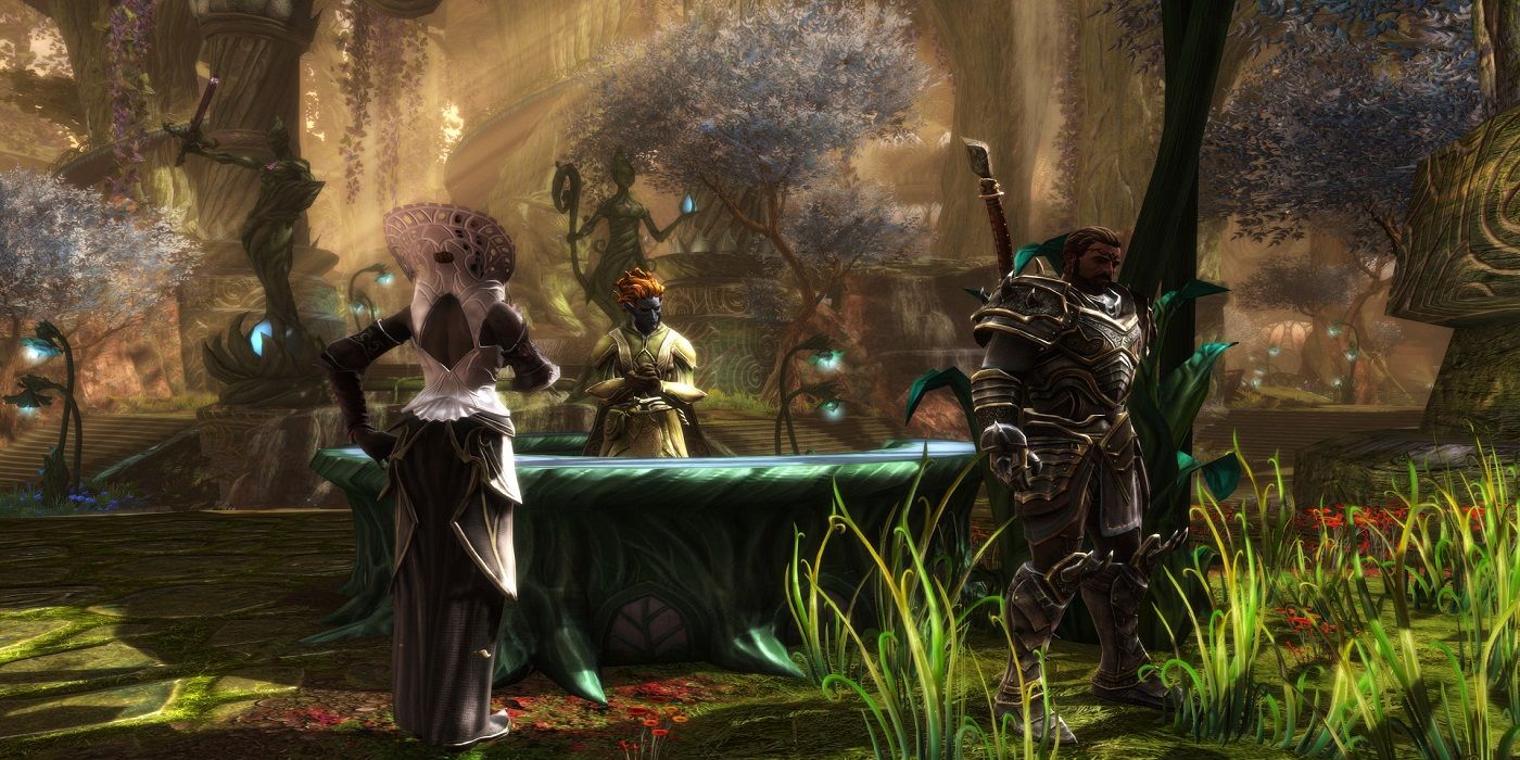 Kingdoms of Amalur Re-Reckoning mages around a table