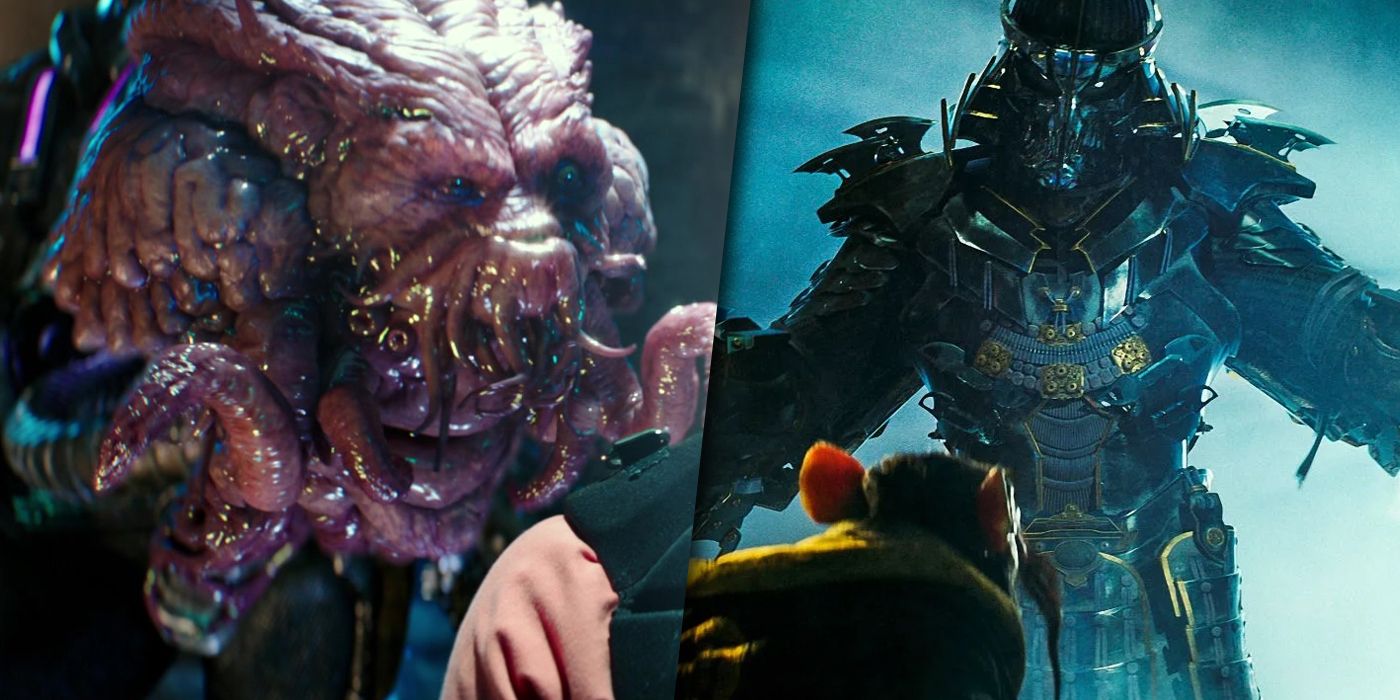 Krang and Shredder from TMNT Out of the Shadows
