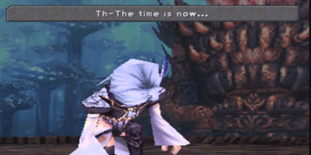 Kuja using Ultima in Final Fantasy IX