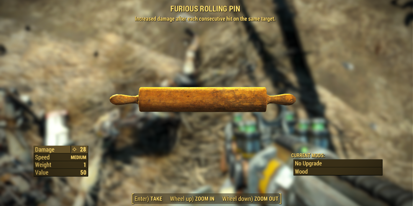 fallout 4 rolling pin