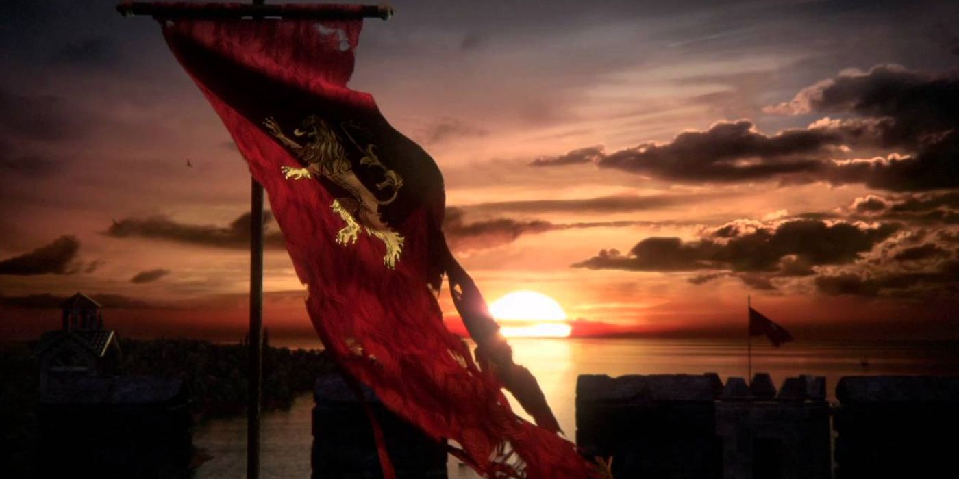 Lannister Banner from Game of Thrones
