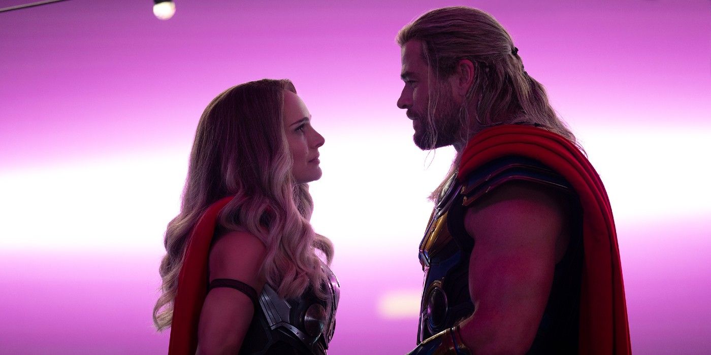 Love and Thunder image of Thor and Jane Foster 
