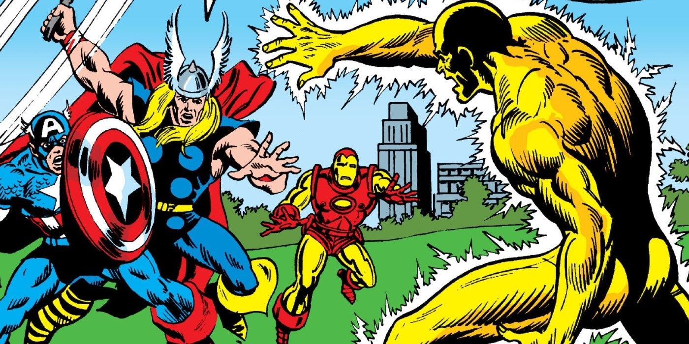 The Avengers fight Leonard Tippit