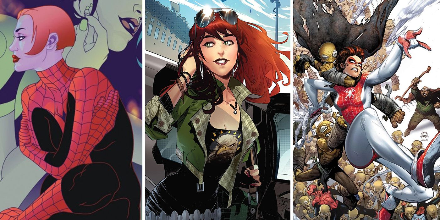 10 Best Versions Of Mary Jane Watson From The Comics, Ranked
