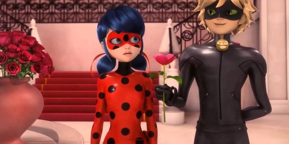 An image of Miraculous Ladybug and Cat Noir.