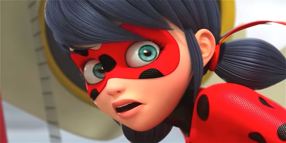 A close up of Miraculous Ladybug.