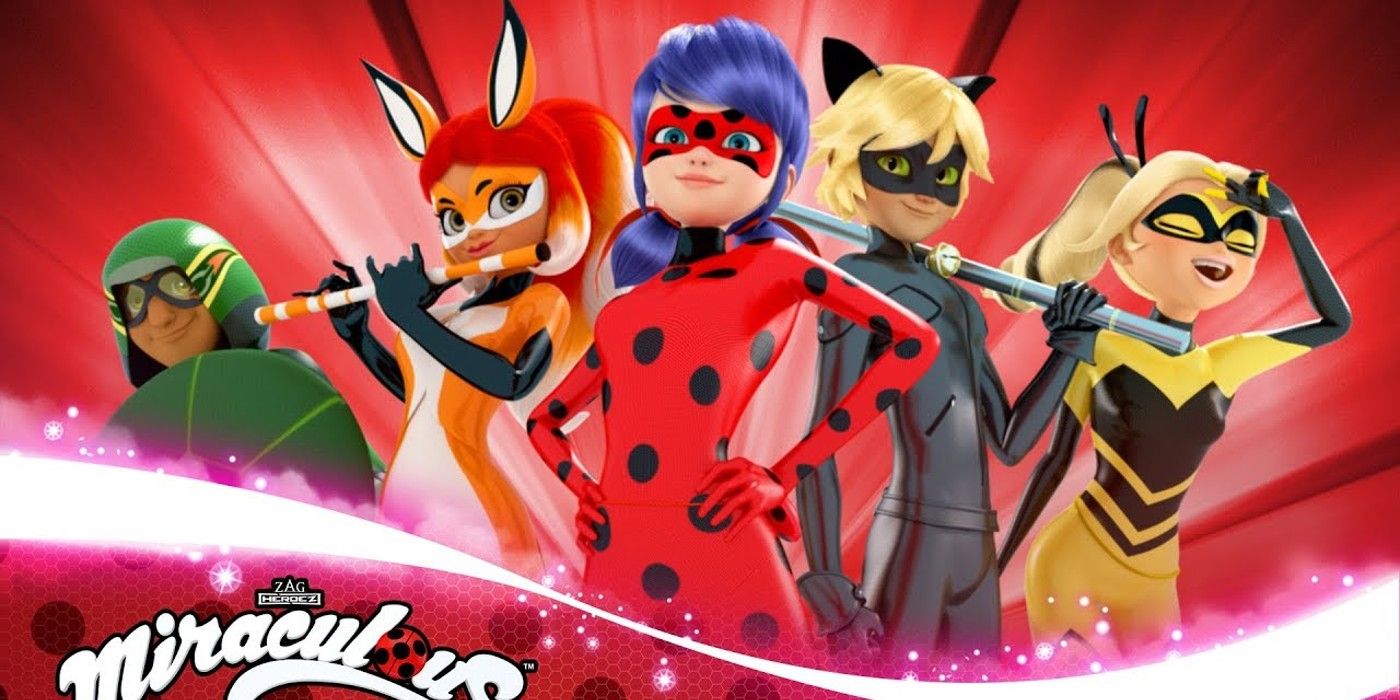 Miraculous Ladybug Heroes Carapace Rena Rouge Cat Noir Queen Bee