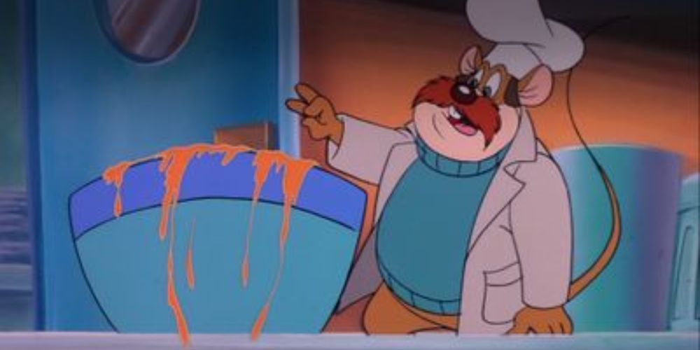 Monterey cooking in Ma's Diner from Chip N Dale Rescue Rangers