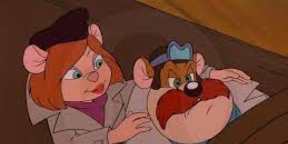 Monty and Desiree from Chip N Dale Rescue Rangers