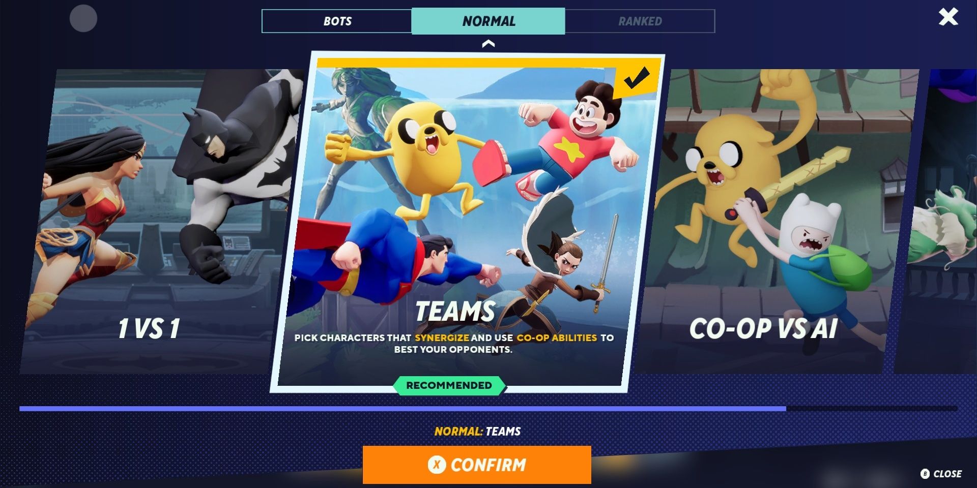 MultiVersus Available Game Modes