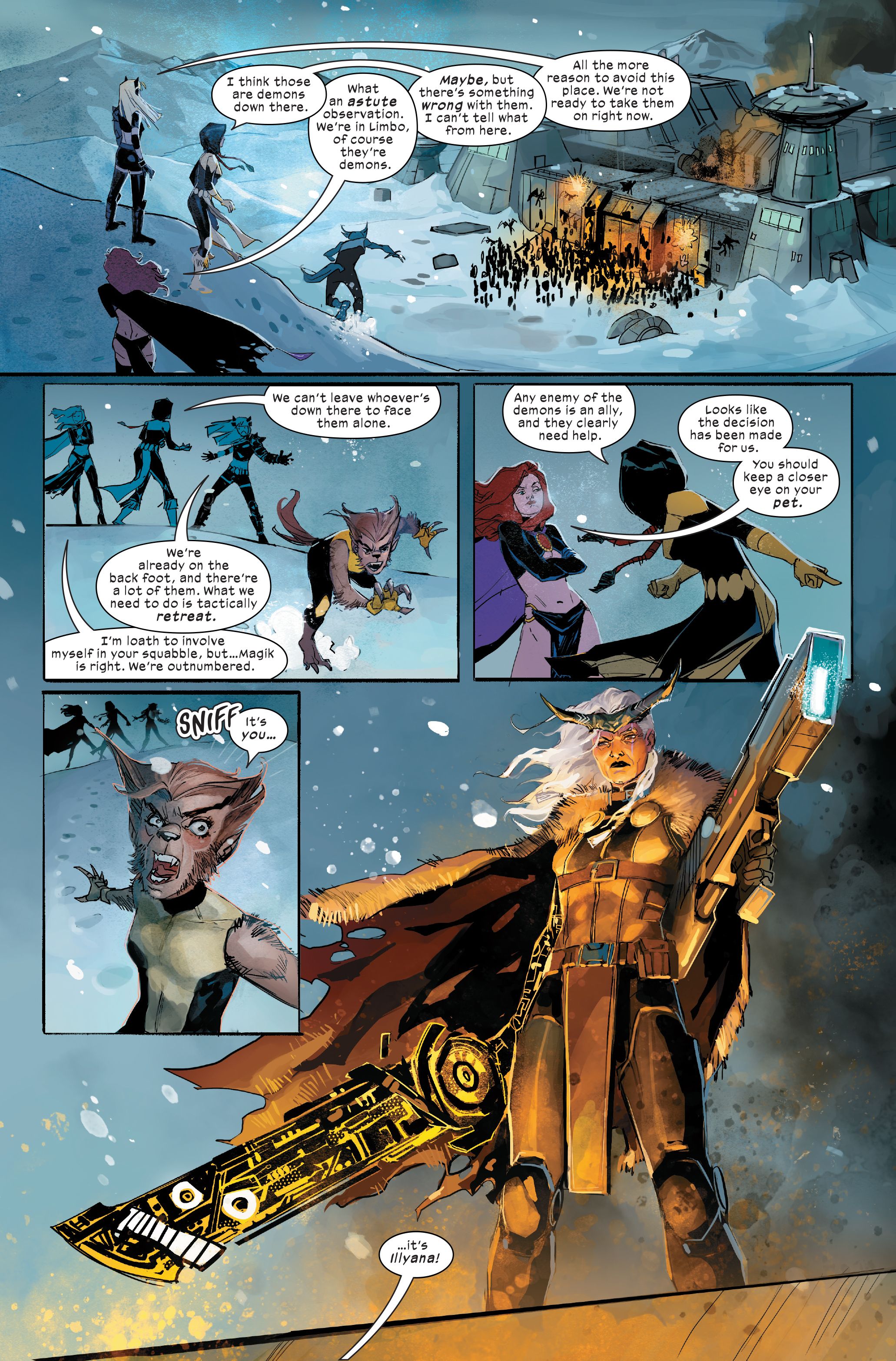 EXCLUSIVE: New Mutants Introduces Old Lady Magik - and Her Warlock Sword