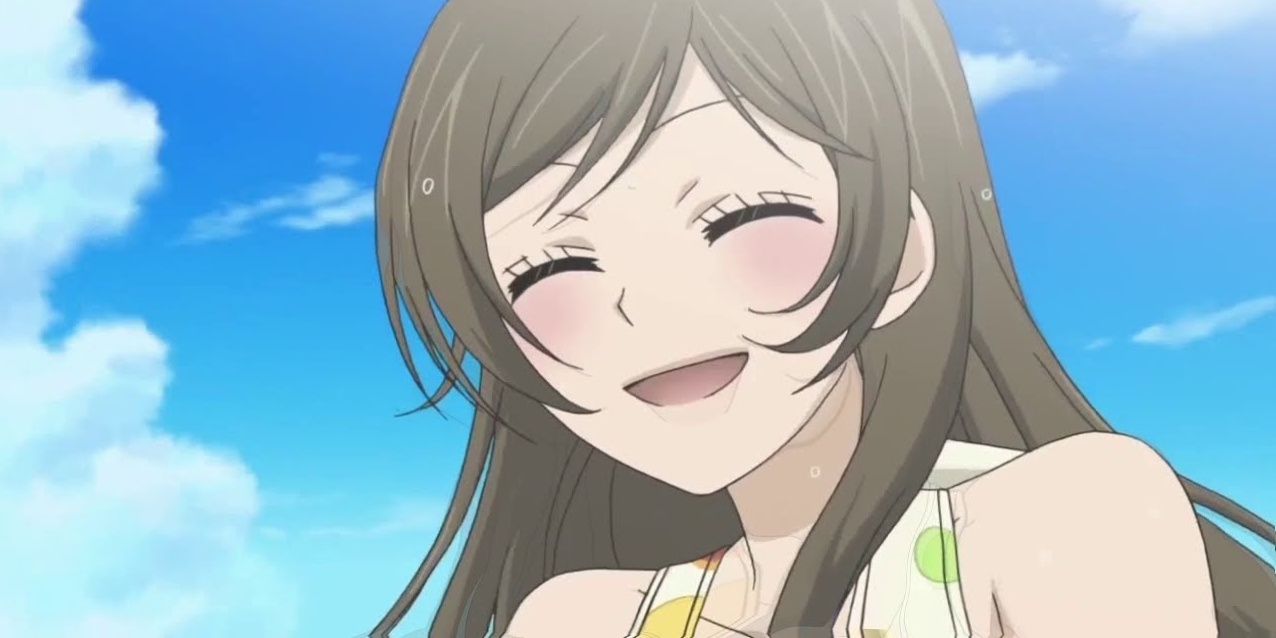 Nanami Momozono smiling