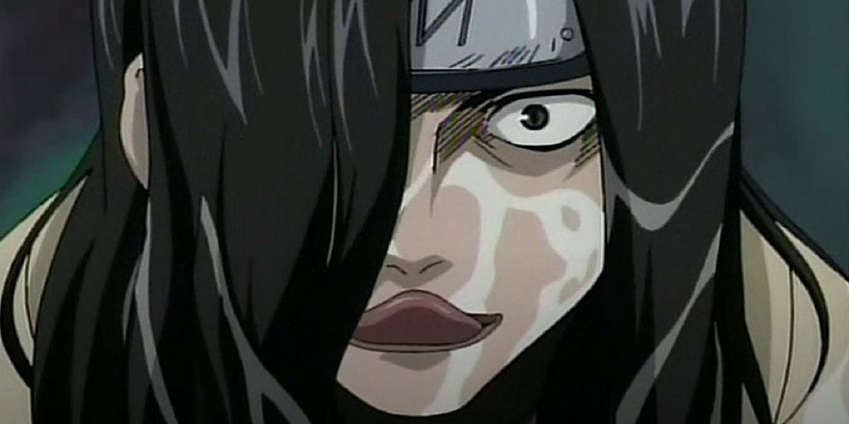 Orochimaru's Forest of Death disguise in Naruto.