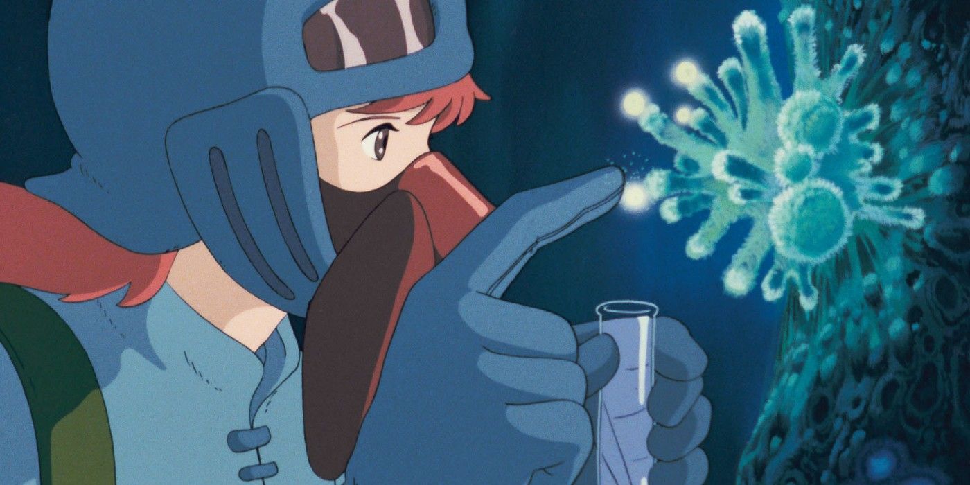 Nausicaa explores nature in Nausicaa Of The Valley Of The Wind