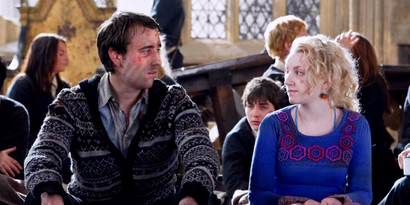 Neville and Luna in the Harry Potter film series