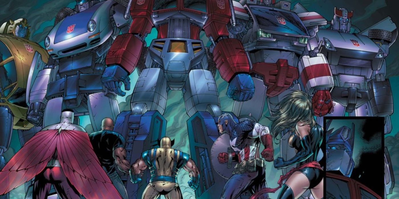 New Avengers x Transformers - Crossover Comic