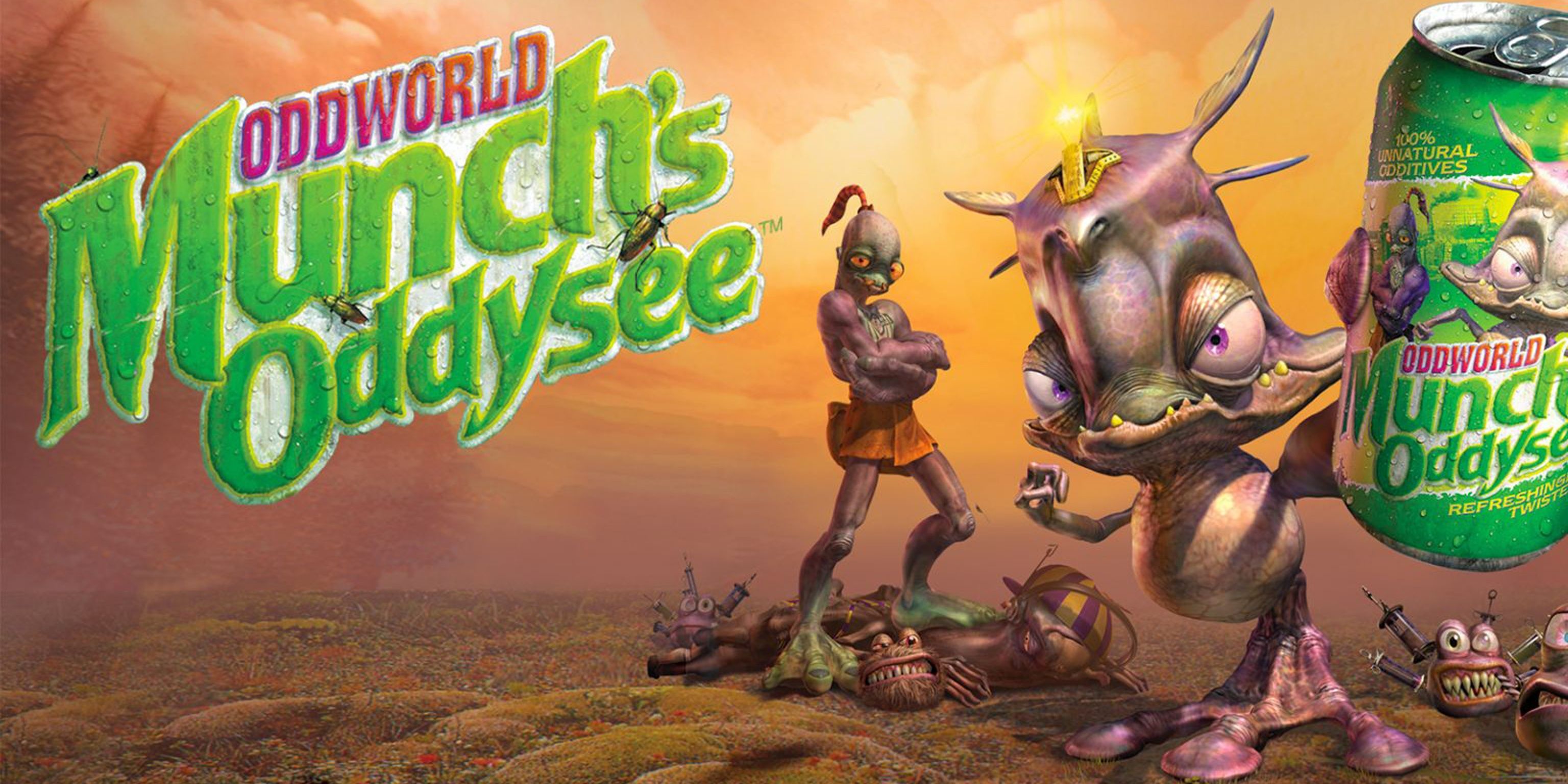 Oddworld-Munchs-Oddysee- Cropped - X-Box game
