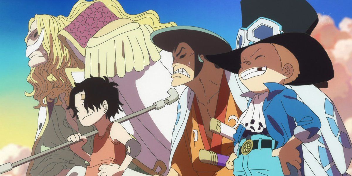 One Piece Ace Sabo Whitebeard Oden
