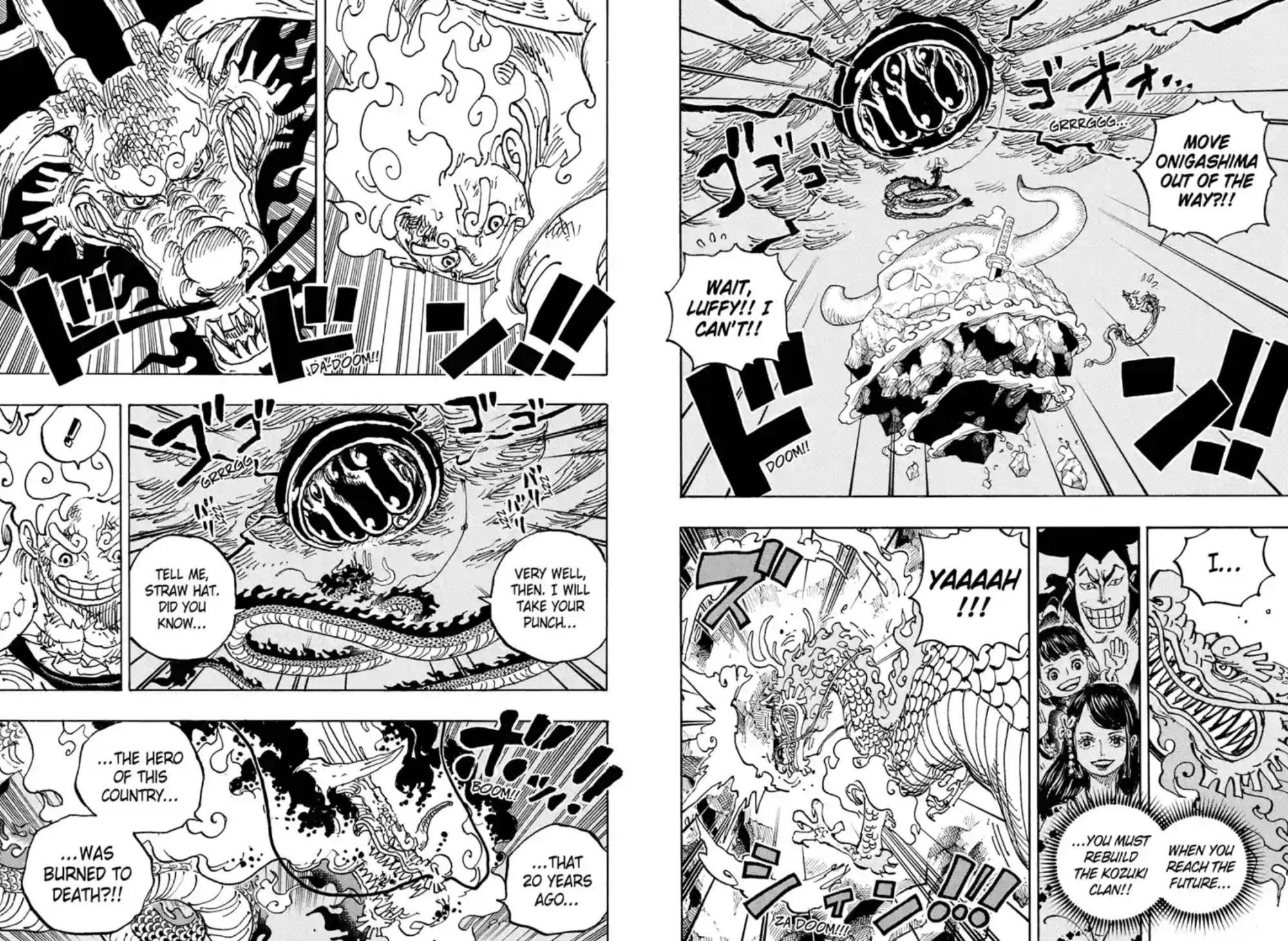 One-Piece-Chapter-1048-Momonosuke-Headbutt-Onigashima