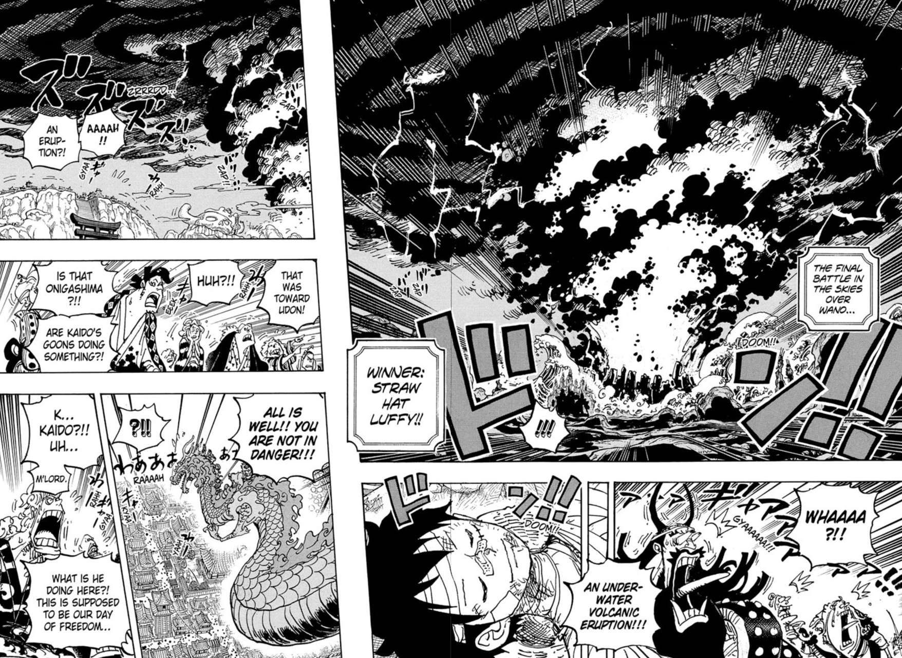 One Piece Chapter 1050 Pages 14-15
