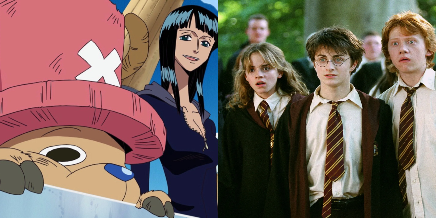 The Official Anime Versions Of Harry Potter Characters