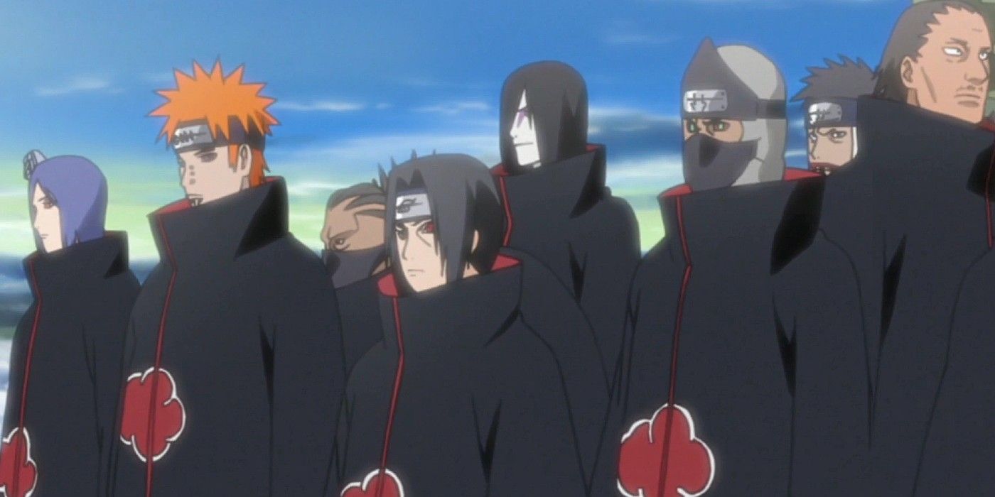 Pain Leads The Akatsuki In Naruto Shippuden