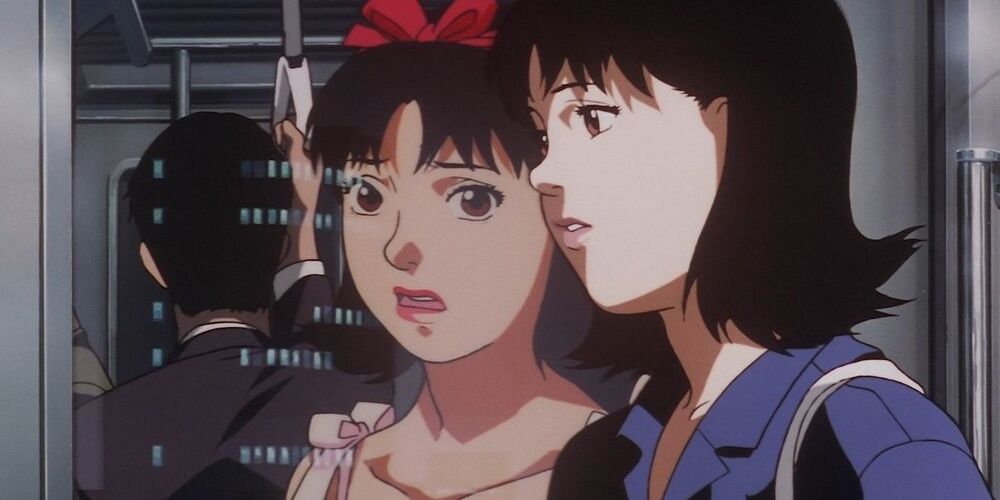 Mima can't trust her reflection in Perfect Blue