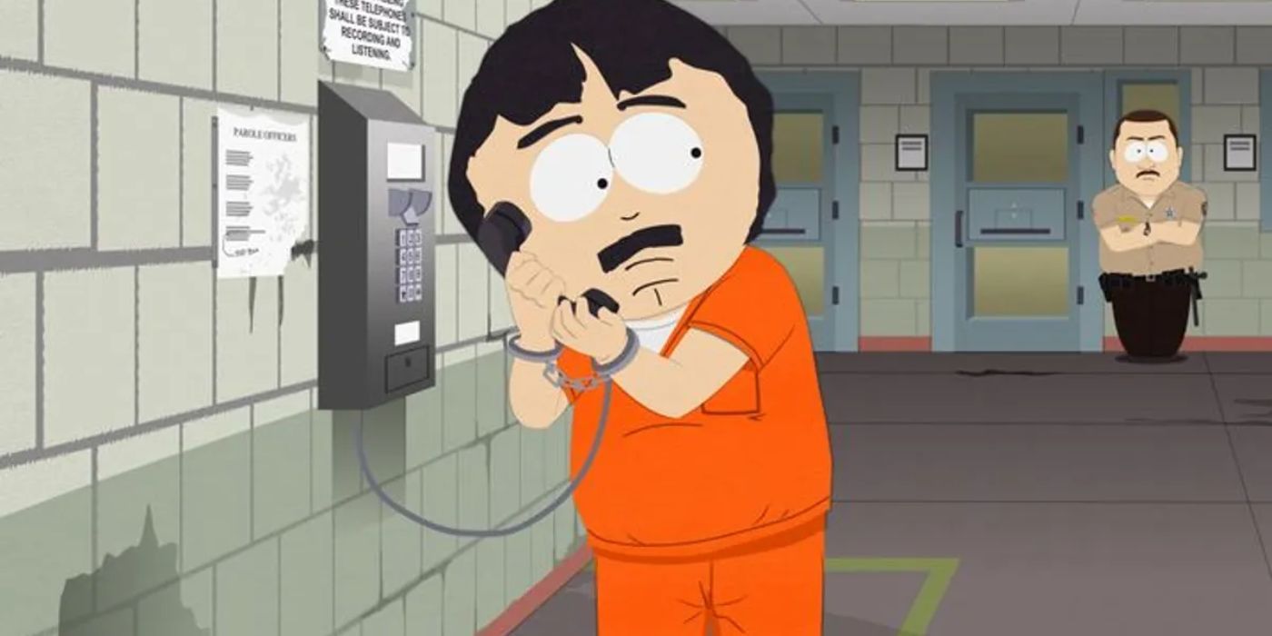 Randy Marsh in prison from South Park 