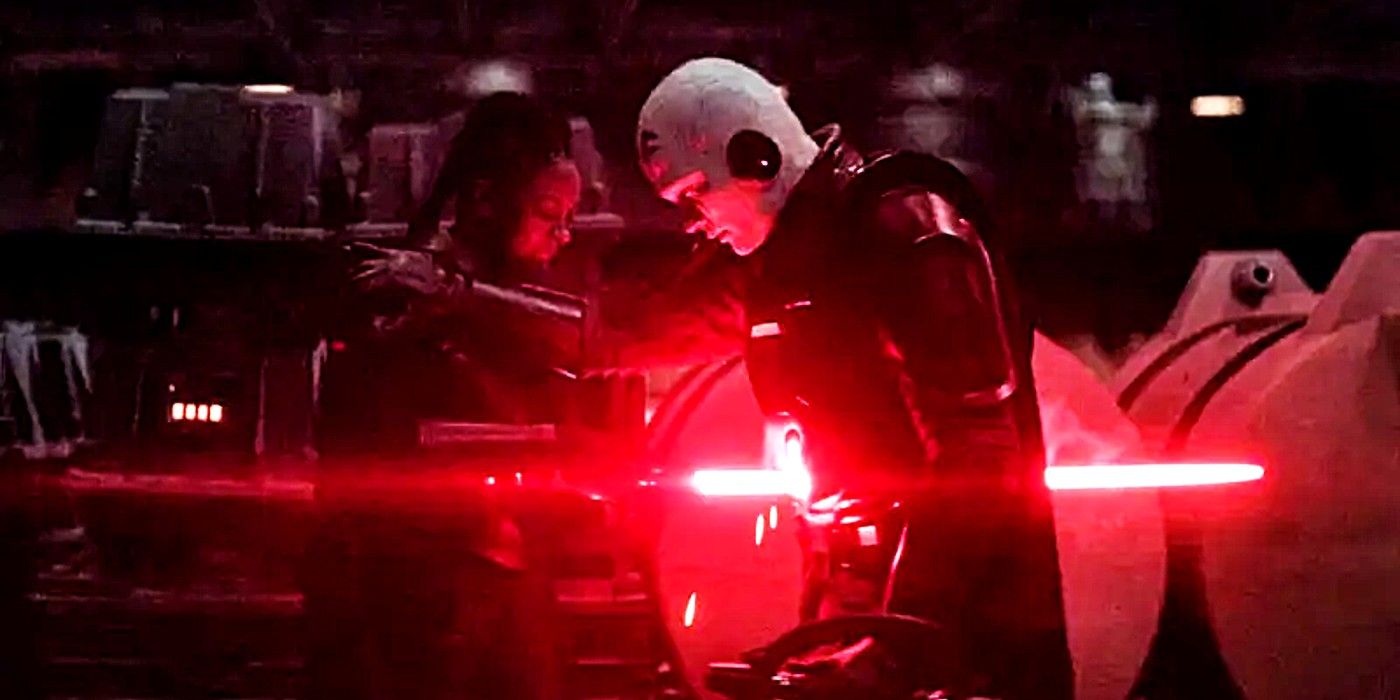 In Star Wars Obi-Wan Kenobi, Reva stabs the Grand Inquisitor 