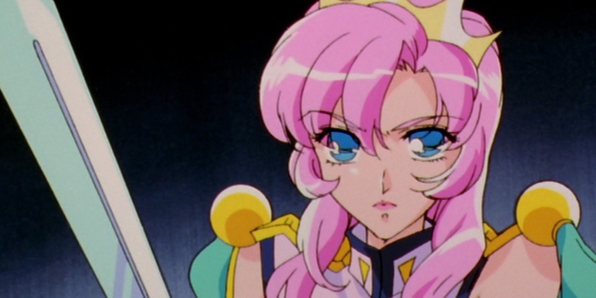 Anime Revolutionary Girl Utena anime Utena Tenjou brandishing a sword.