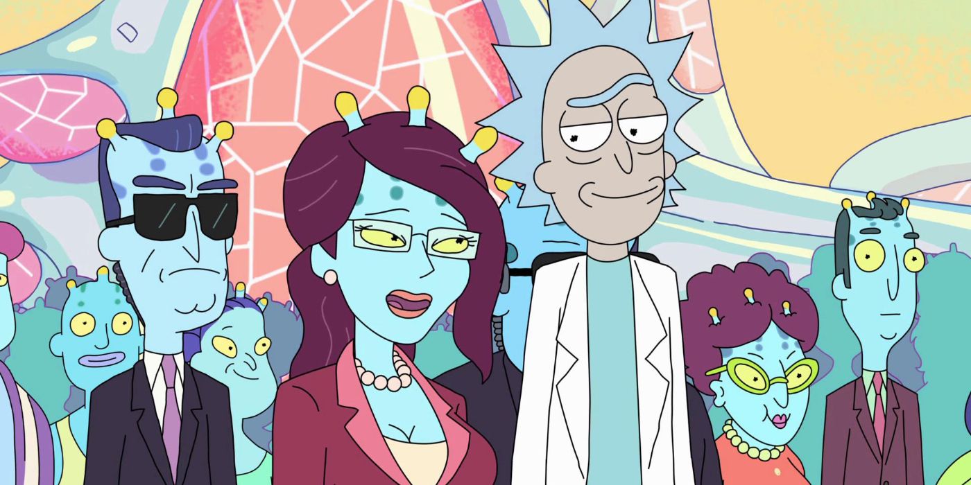 Rick and Unity in Rick & Morty